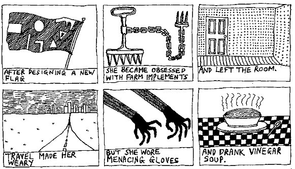 Lean-starved Hackney Apophthegms : A Cartoon Strip: Strip