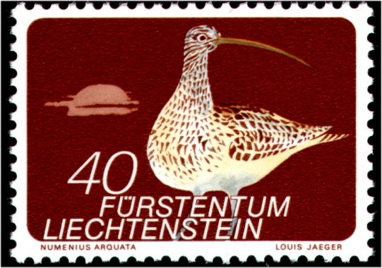 One of Orphan Maisie's Many, Many Curlew Stamps: Curlewstamp
