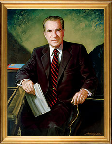 Oil Painting News: Nixonportrait