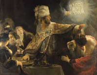 Belshazzar's Feast: Belshazzar