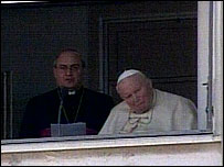 New Saints: Popeinwindow